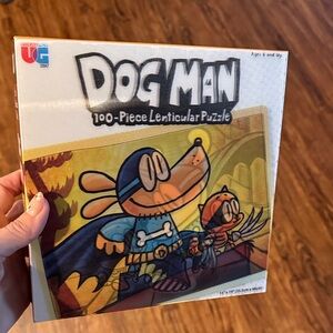 Dog Man 100-Piece Lenticular Puzzle